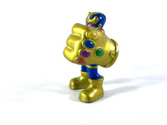 Playskool Marvel Super Hero Adventures Power Up Thanos & Black Widow Figures