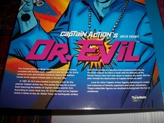 1998 Dr. Evil Captain Action Villain Series Figure Boxed Playing Mantis NEW