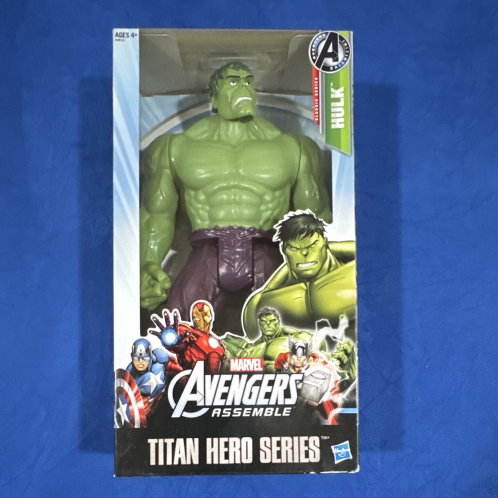 Hasbro Avengers Titan Hero Series Hulk Action Figure Boxed Plastic