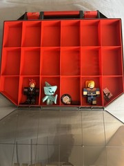 R0BL0X Toys Action Figures Lot Of 3 Figures With Accessories And Carrying Case