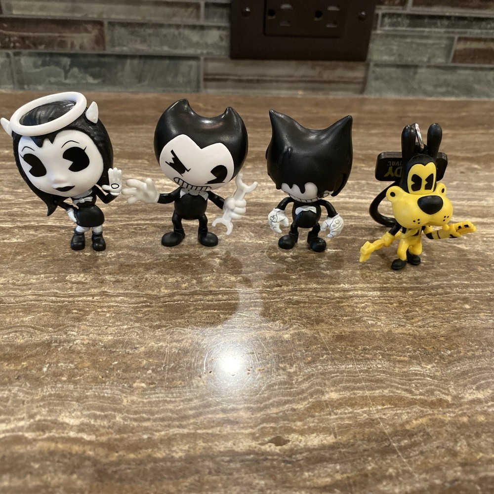Bendy & The Ink Machine Figures Inky Bendy Alice Angel Meatly Games PhatMojo +++