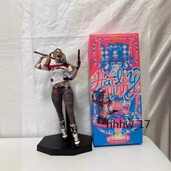 Crazy Toys Suicide Squad Authentic Harley Quinn Joker Cloth Figure Model Gifts