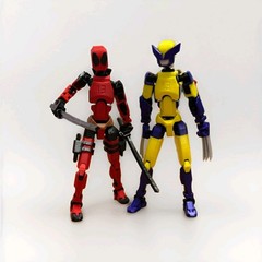 Wolveriné T13 Nova 13 Dummy 13 Posable Articulated 3D Printed Action Figure