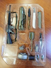 Weapon Accessories Figure Hottoys Chris Taylor 1/6 HT MMS135 Platoon Collectible
