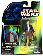Bespin Han Solo with Heavy Assault Rifle and Blaster with Holo Card POTF2