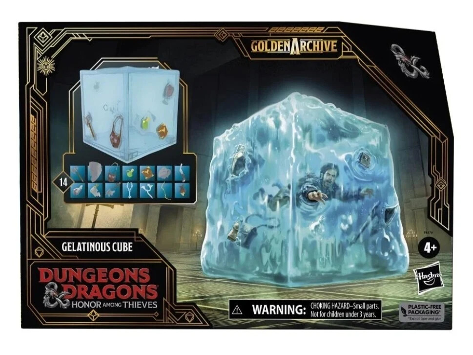D&D GELATINOUS CUBE Dungeons & Dragons Golden Archive Honor Among Thieves D&D