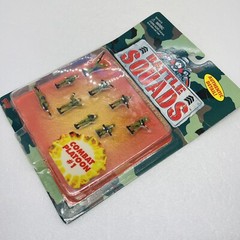 Rare 1997 Galoob BATTLE SQUADS Combat Platoon #1 Military Pack Sealed 10