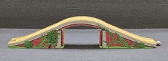 2005 Learning Curve Britt Allcroft Wooden Thomas Train Arched Stone Bridge