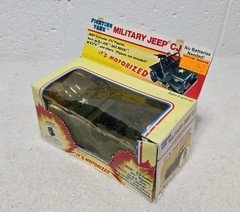 Fighting Yank 3.75″ Military Jeep MASH GI JOE SGT. ROCK MiB Motorized ZIMA (S1C)