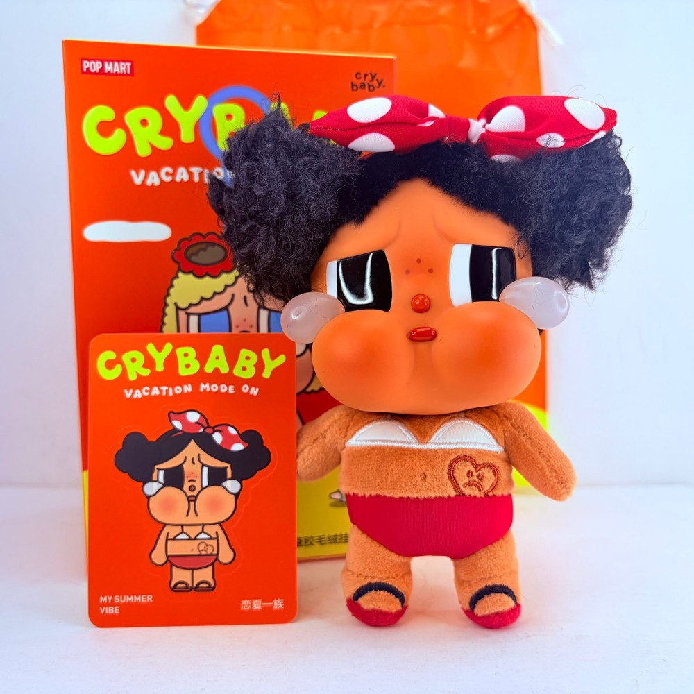 POP MART Crybaby Vacation Mode On Series Plush Figure Toy Dolls – My Summer Vibe