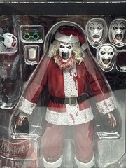 NECA Terrifier 3 Ultimate Art the Clown Bloody Santa Suit Boxed Action Figure