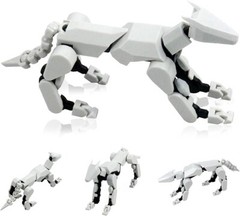Dummy 13 – Action Robot Dog Action Figure Titan13 – T13 – Fully Assembled