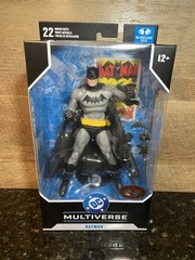 McFARLANE TOYS DC MULTIVERSE BATMAN (GOLDEN AGE) RED PLATINUM IN HAND!