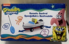Nickelodeon SpongeBob Squarepants Remote Control Boatmobile, New in Box, 2024