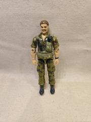 GI Joe General Hawk Footloose Bazooka Low Light Taurus Hasbro Vintage Fig Lot x4