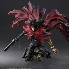 In US Play Arts Kai Final Fantasy VII Vincent Valentine PVC Action Figure Boxed