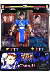 Street Fighter II Chun Li Official 6″ Action Figure Toys for Kids and Adults