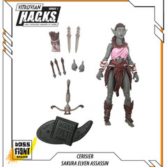 Cerisier Sakura Elven Assassin -Vitruvian H.A.C.K.S. 1:18 Scale Action Figure