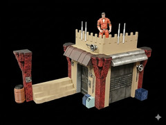FERRIX ANDOR TOWN SCENE 1:18 3.75″ FIGURE DIORAMA STAR WARS SCI FI DISPLAY