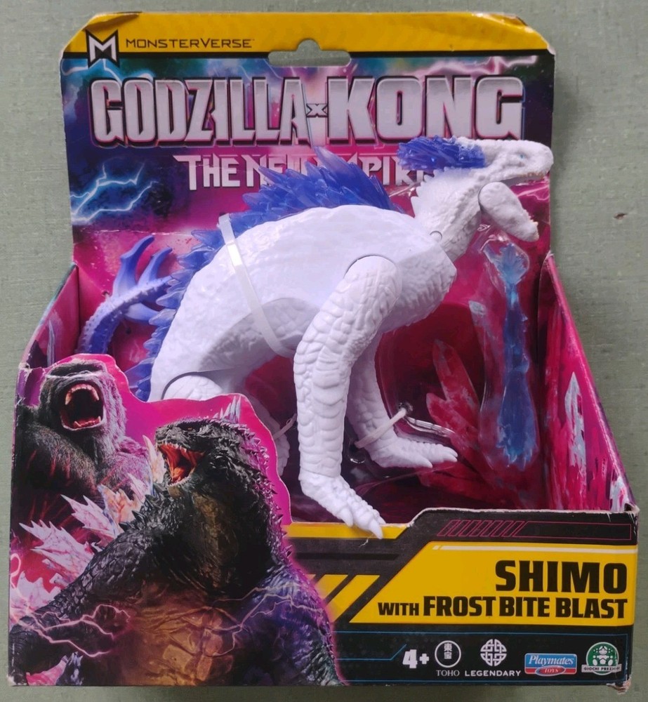 Godzilla x Kong The New Empire 6″ Shimo Frost Bite Blast Damaged Packaging