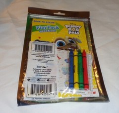 DISNEY JUNIOR ~ PUPPY DOG PALS ~ PLAY PACK ~ COLORING BOOK STICKERS CRAYONS