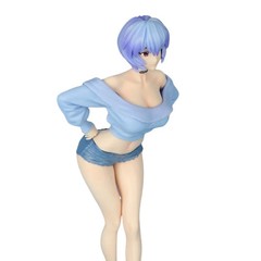 Ayanami Rei19cm Japanese Anime Girl Pvc Action Figure Toy Gk Game Statue Adult