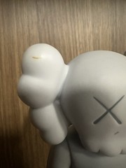 KAWS Five Years Later Companion Original Fake Figure Grey 8”
