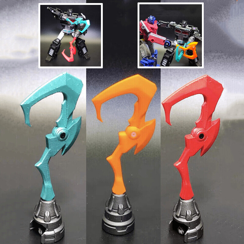 3D DIY Hook Claw Axe Upgrade Kit For Siege Earthrise Legacy OP Nemesis Prime
