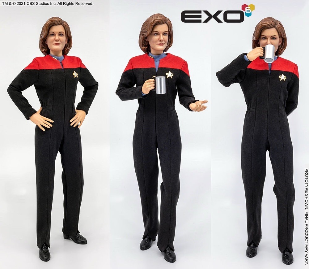 EXO-6 Star Trek 1/6 Scale Captain Janeway