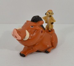 RARE 1994 Pumbaa & Timon 3.5″ McDonald’s EUROPE Action Figure Disney Lion King