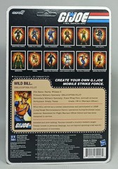 SUPER7 HASBRO GI JOE ReAction+ WILD BILL CARTOON VER. 3.75” ACTION FIGURE MOSC