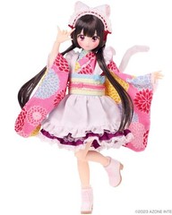 Pre-Sale Azone Sakashita Sakura 8.8In 1/6 Bjd Happy New Year Action Figure Gift