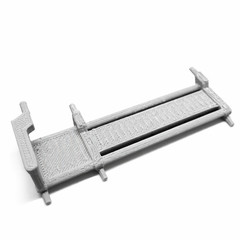 GI Joe USS Flagg Custom 3D Printed (PLA) Fantail Rail with “99” or “COBRA”