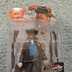 Walking Dead Sheriff Rick Grimes Megabox Action Figure Non-Bloody Variant NIB