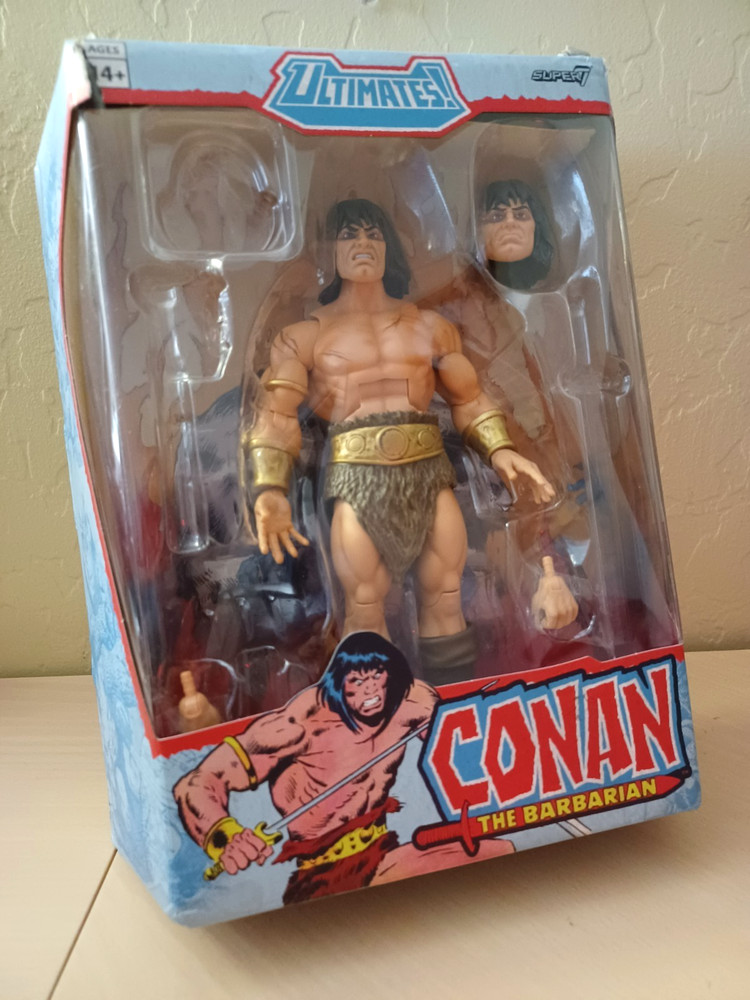 Super7 Conan Comics ULTIMATES! Wave 02 Action Figure *MISSING & BROKEN HAND*