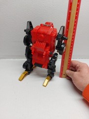 Power Rangers Bandai Samurai Red Transporter Vehicle Morphs Ranger K1
