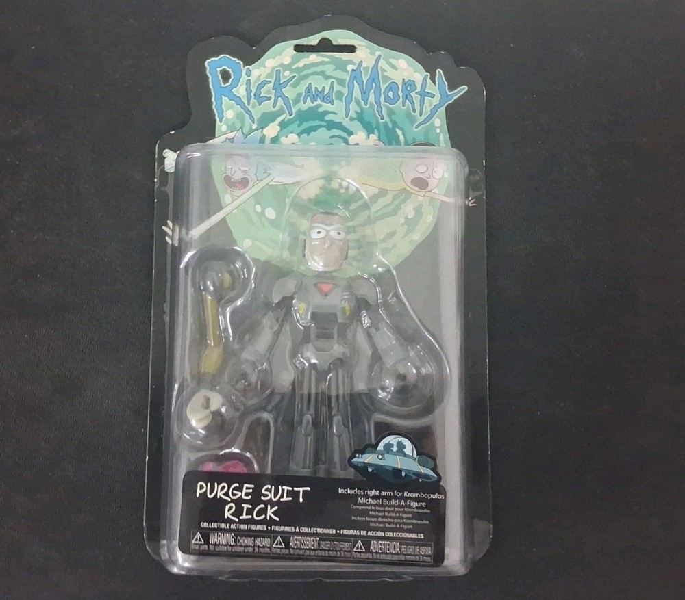 Purge Suit Rick: Rick and Morty Action Figure Toy Collectible
