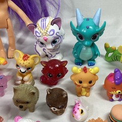 Mixed Lot Of Smalls, Shopkins, Puppy In My Pocket, Littlest Pet Shop, Tokidoki.