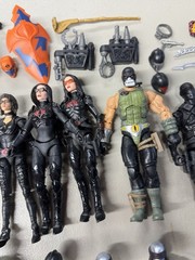 Lot 19 Hasbro GI Joe Classified Series Loose Figures w Accessories Destro Cobra