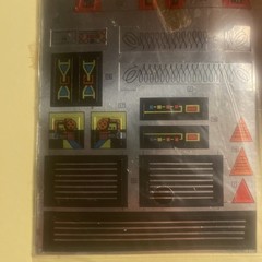 Sealed Transformers G1 MEGATRON STICKER SHEET & INSERT. EXTREMELY RARE