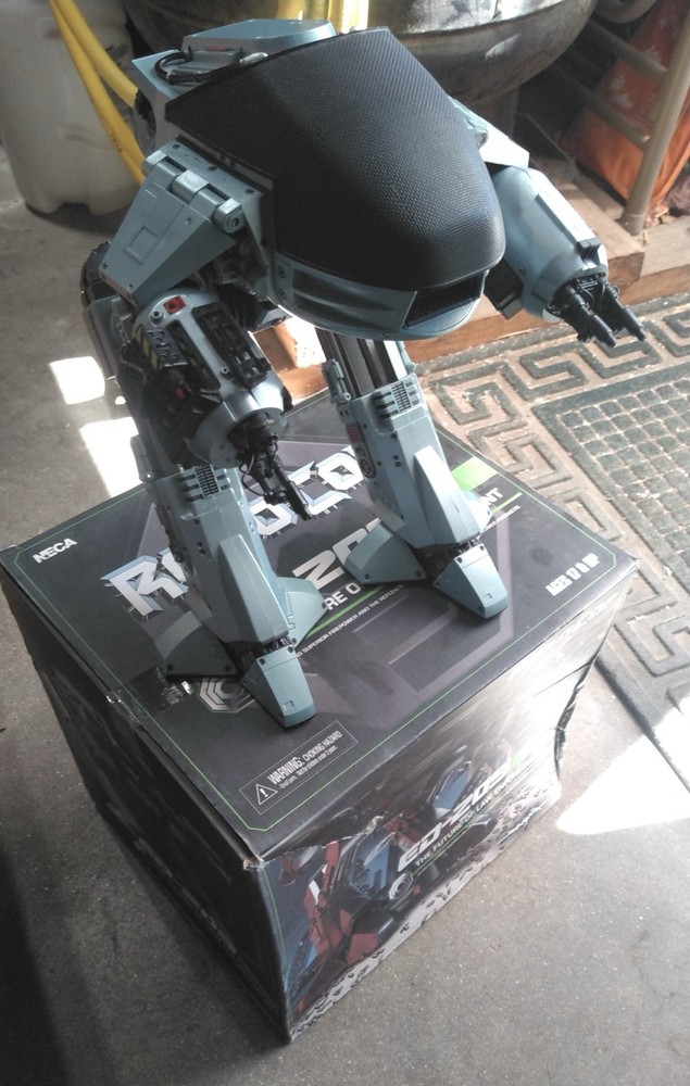 RoboCop 2013 NECA ED-209 10″ Action Figure with Sound Tested Working in Box