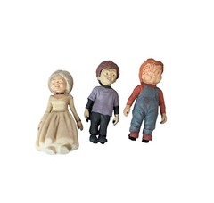 Imperial 2004 5 1/2 Inch Toy Rubber Seed Of Chucky Stretchy Family Set Of Three