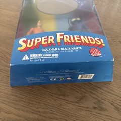 DC Direct Super Friends Aquaman and Black Manta Deluxe Action Figure Set NIB