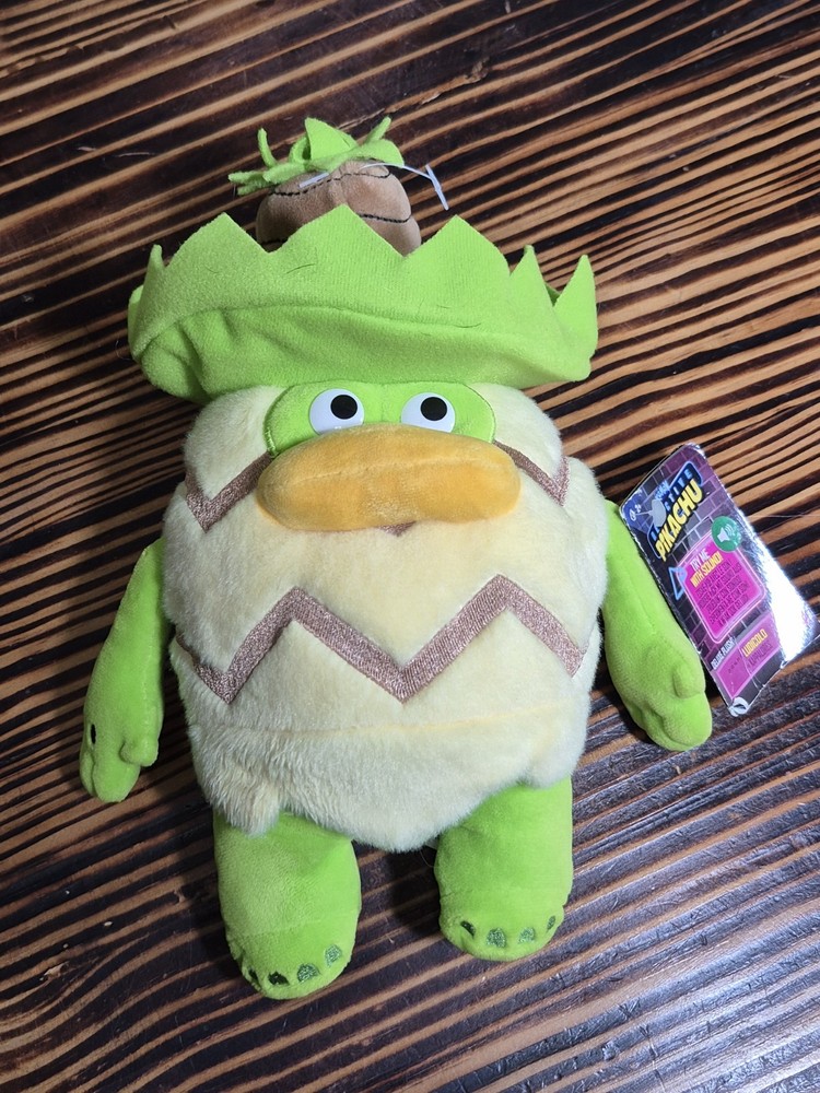 NWT Pokémon Detective Pikachu Ludicolo Kappalores Plush 9″ Plays Sound