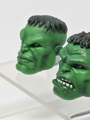Prototype Resin Hand Painted Pair Marvel Hulk Classics Joe Fixit Toy Biz 2004