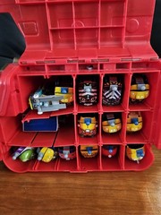 Chuggington Die-Cast Train Lot 15 & Plastic Trains Carrying Case EUC