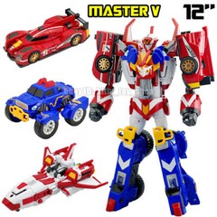 Tobot V Galaxy Detectives 15″ Master V Ultimate Figure Vehicle Combiner Robot