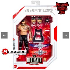 WWE Ultimate Edition Usos 2-Pack Bloodline, Jimmy Uso Jey Uso Ringside EXCLUSIVE
