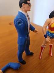 1986 Clark Kent Super Powers Mail Away Super Man Kenner DC Bonus WONDER WOMEN!
