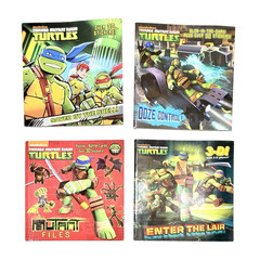 Teenage Mutant Ninja Turtle Lot – 2010-2019 Era – Scrabble, Search and Find Book